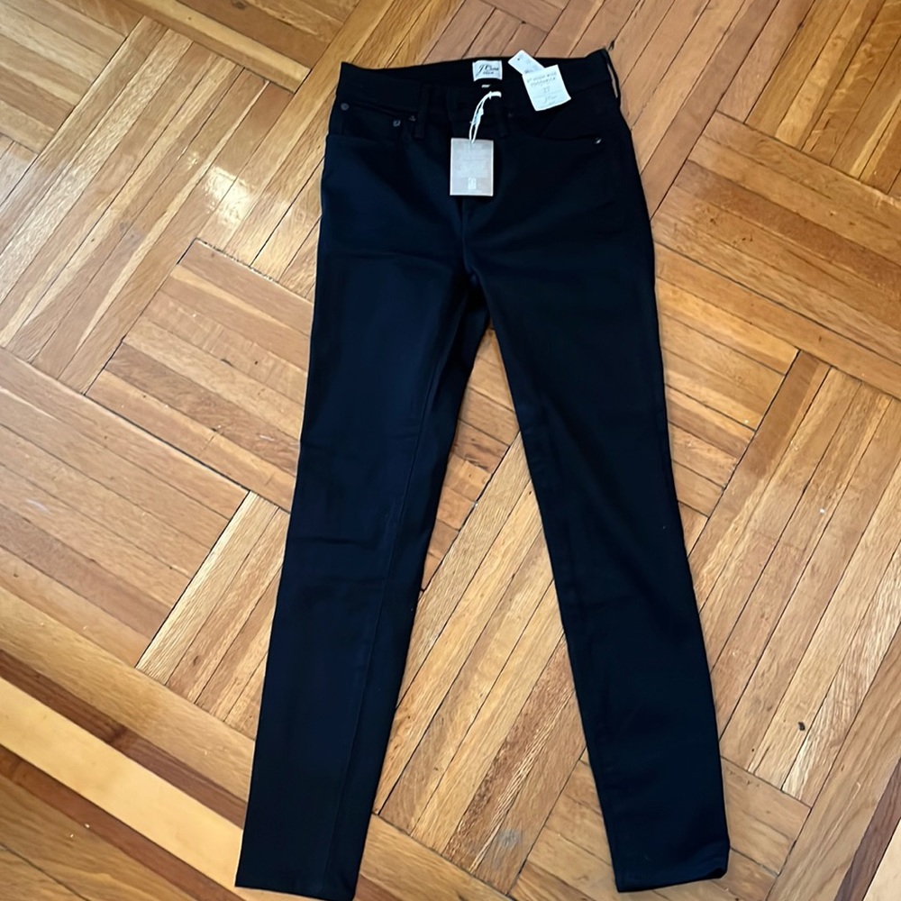 J.Crew 9" high-rise toothpick jeans